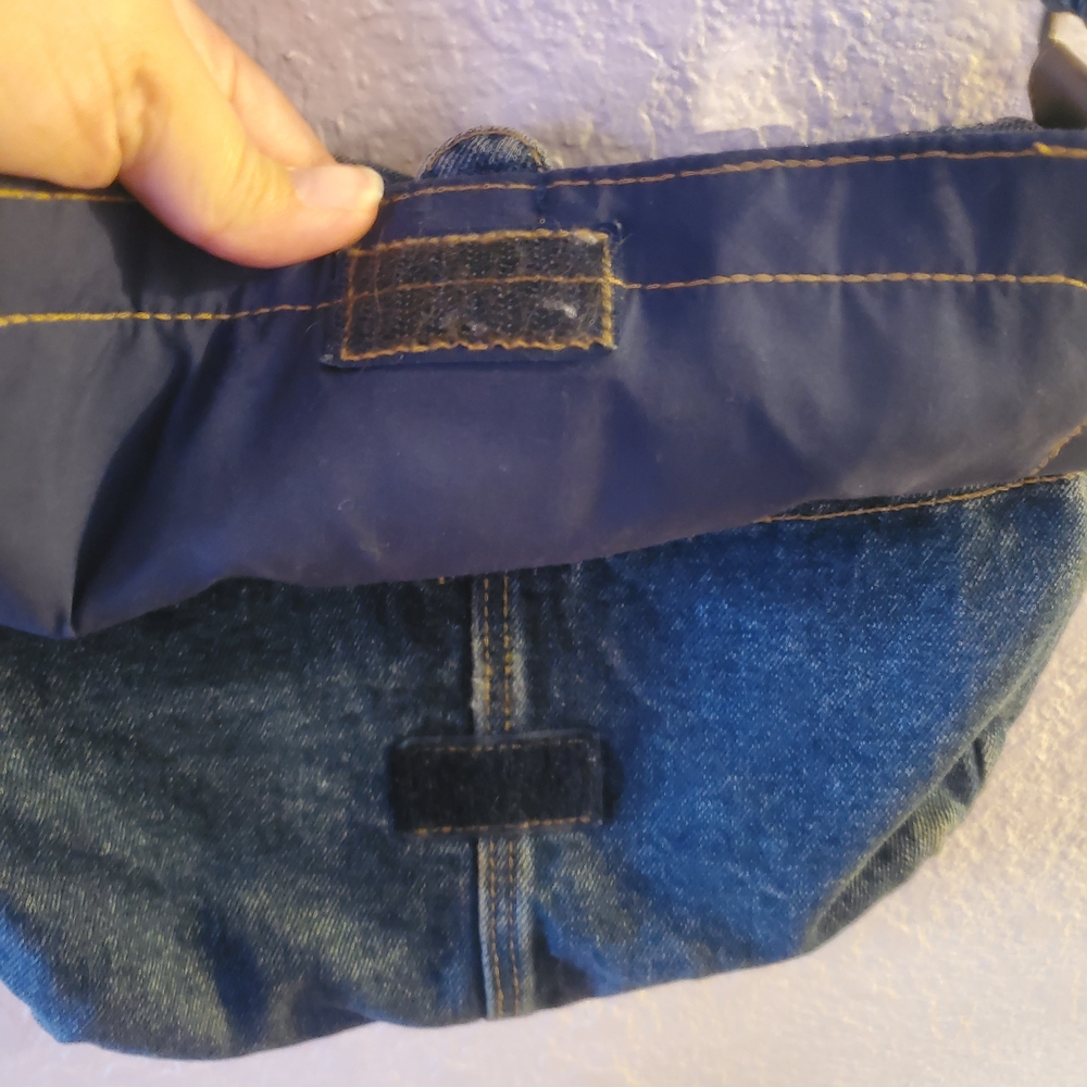 Denim Crossbody Bag - Picture 4 of 9